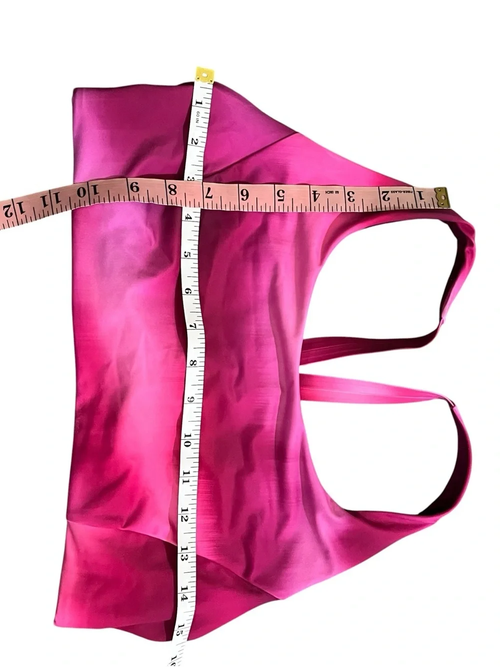 NWT! Athleta Malibu Bikini Top Surf Blur Fushsia Size Medium
